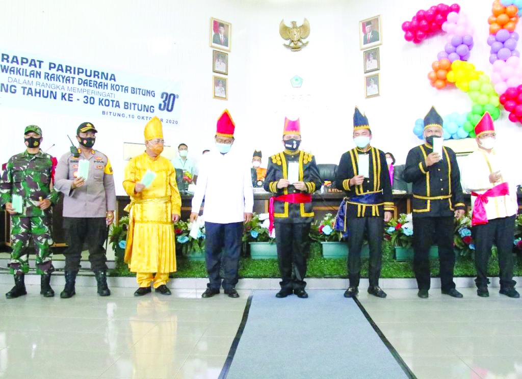 Fatoni Launching Gerakan Sulut Bermasker